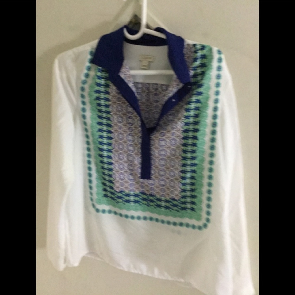 Long sleeves  half way button down shirt - Picture 3 of 12